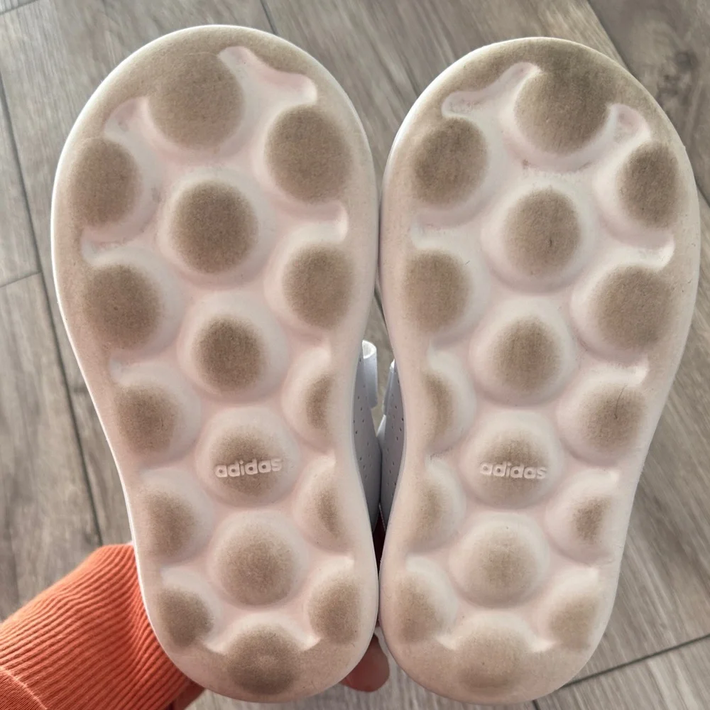 adidas‎ Kids' Cream Velcro Sneakers